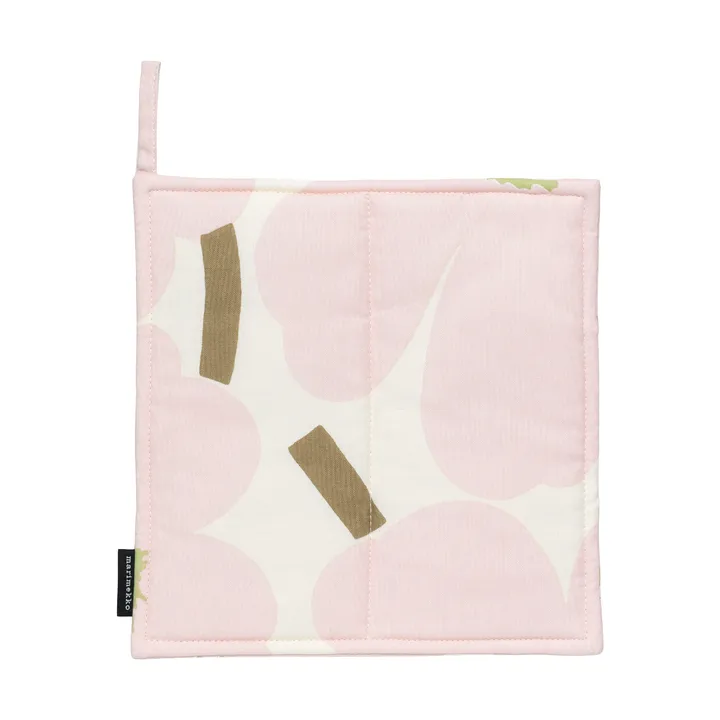 Guanto da cucina Marimekko Pieni Unikko 21,5x21,5 cm - Off white-pink-pear-sand - Marimekko