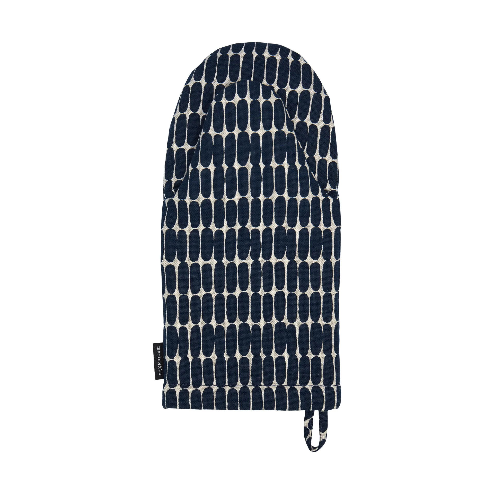 Guanto da forno Alku, Cotton-dark blue Marimekko