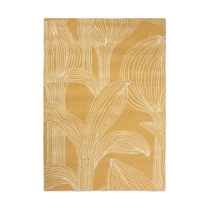 I fiori sbocciano opaco outdoor - Straw, 250x350 cm - Marimekko