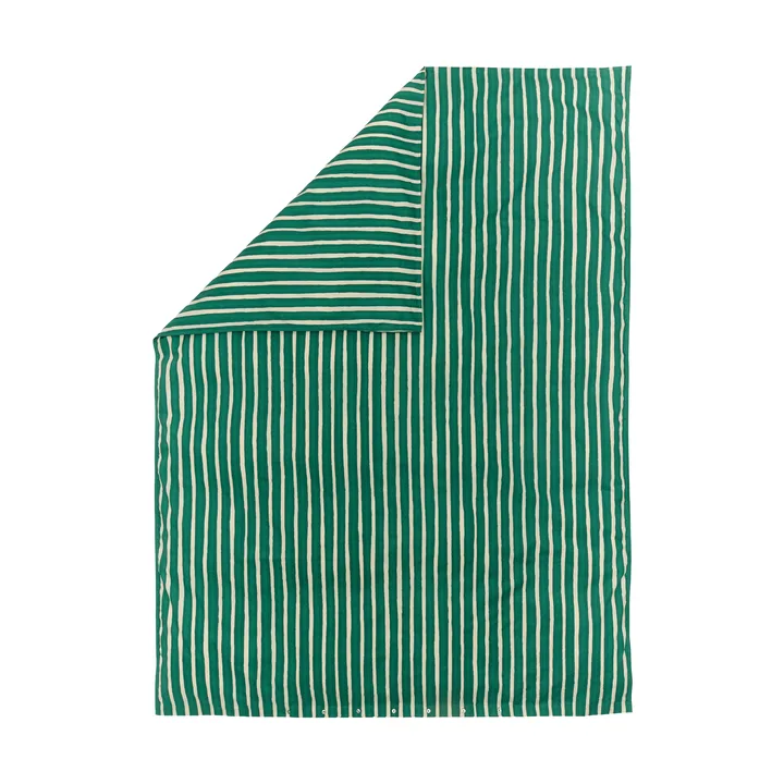 Iso Piccolo copripiumino - Off white-emerald - Marimekko
