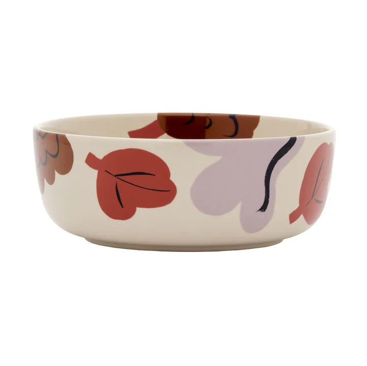 Kukasta Kukkaan ciotola - Stoneware-plum-bronze-terracotta, 40 cl - Marimekko