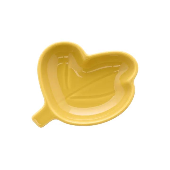 Kukasta Kukkaan piattino - Ochre, Ø9 cm - Marimekko