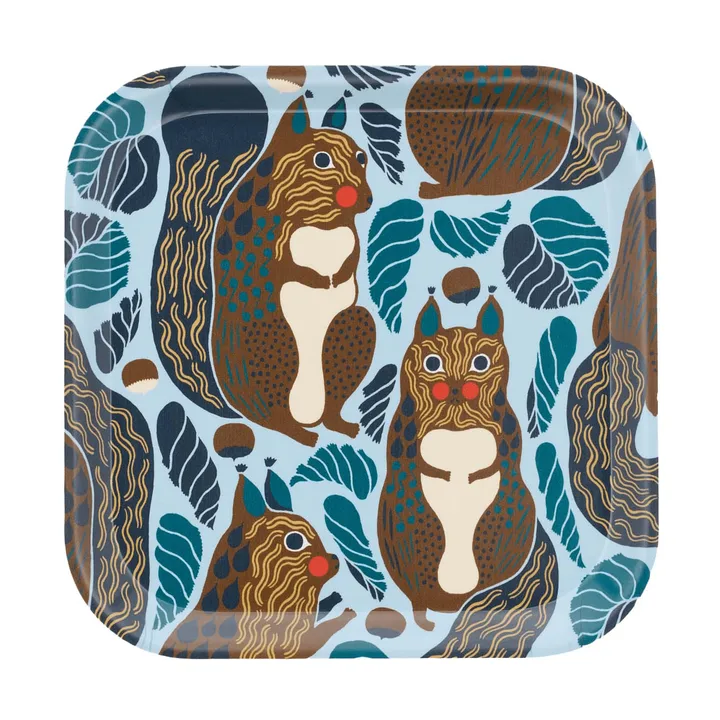Kurre vassoio - Sky blue-multicolore - Marimekko