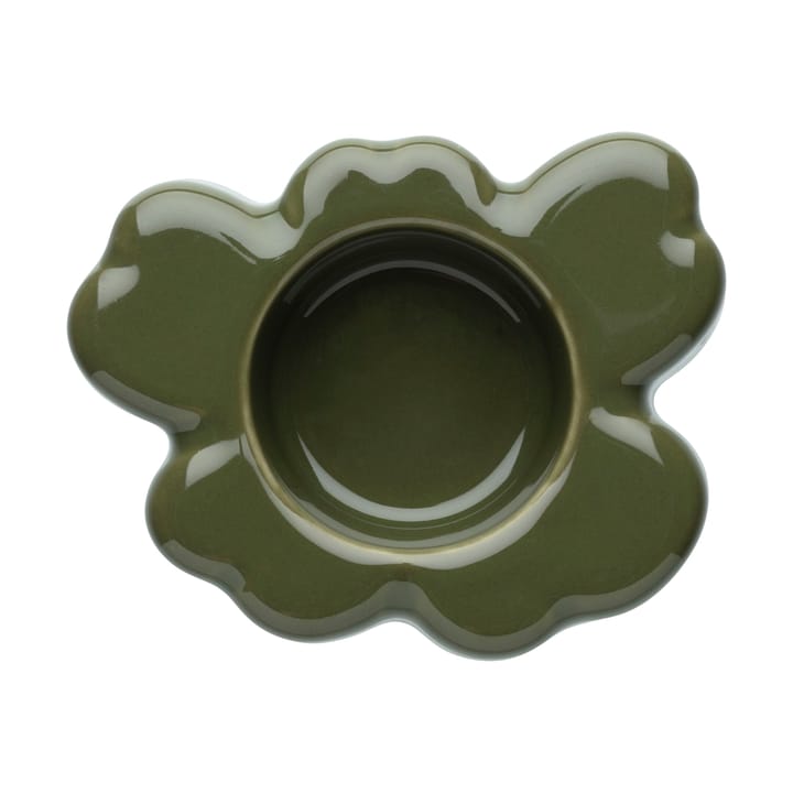 Lanterna Unikko 3x10 cm - Verde Harvest - Marimekko