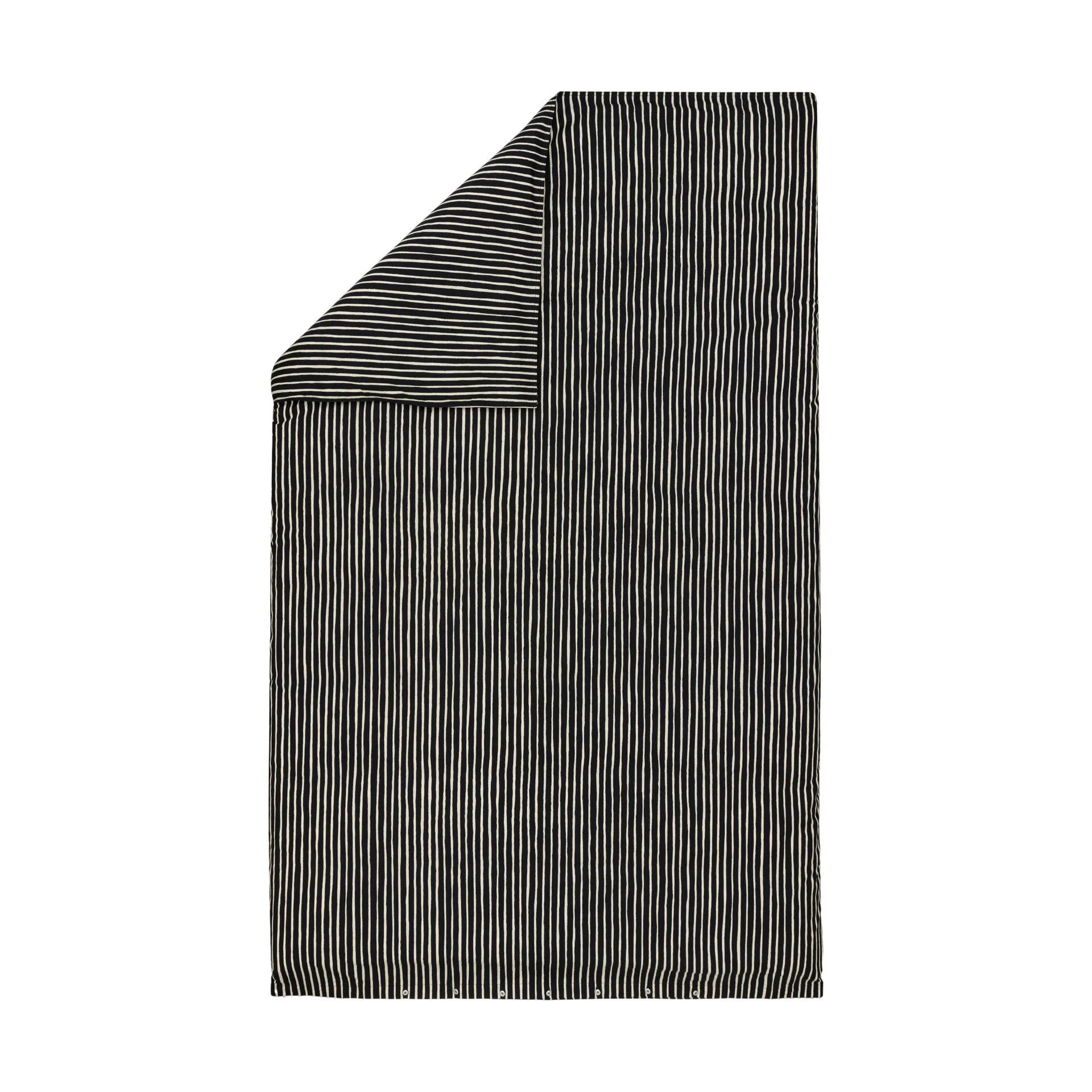 Lenzuolo con federa Marimekko Piccolo 150x210 cm, Black-off white Marimekko