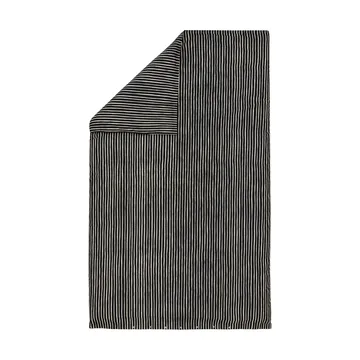 Lenzuolo con federa Marimekko Piccolo 150x210 cm - Black-off white - Marimekko