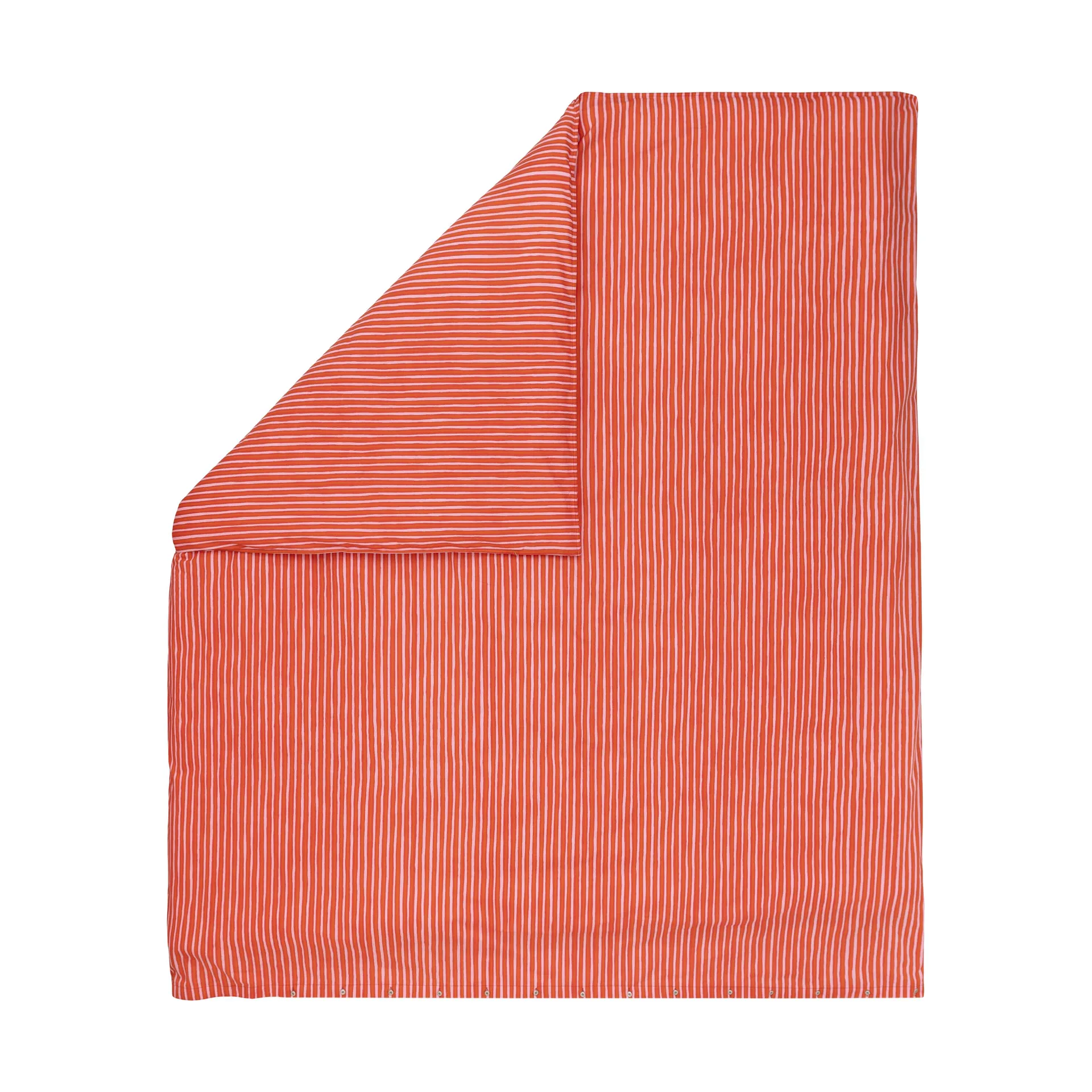 Lenzuolo con federa Marimekko Piccolo 240x220 cm, Warm orange-pink Marimekko