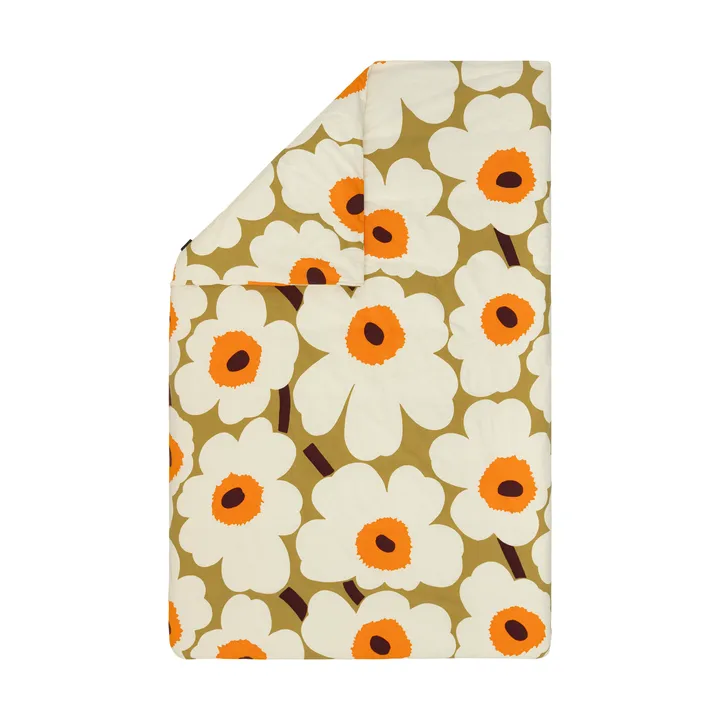 Lenzuolo Marimekko Unikko 150x210 cm - Beige - Marimekko