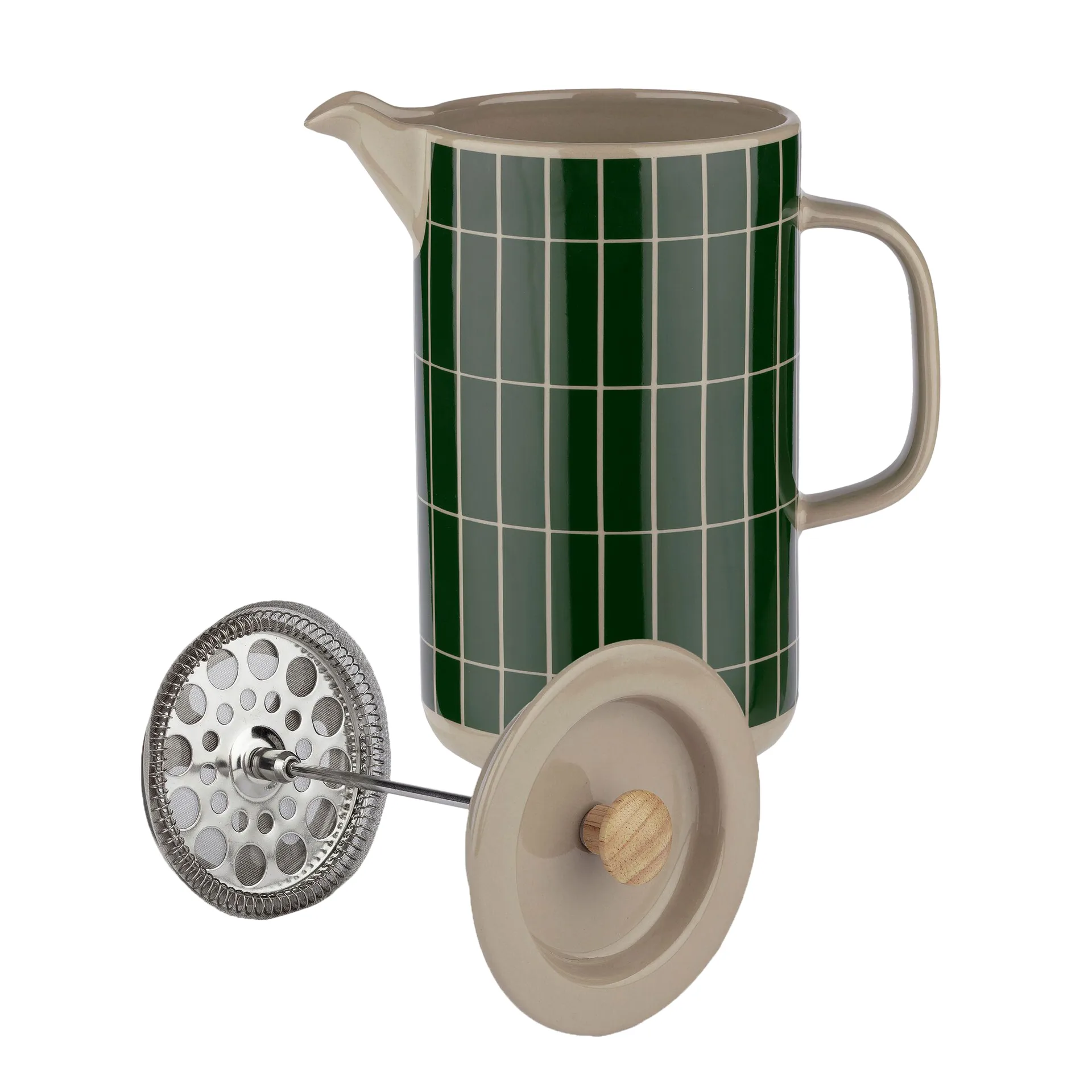 Macinacaffè Tiiliskivi 0,9 L, Terra-verde scuro Marimekko