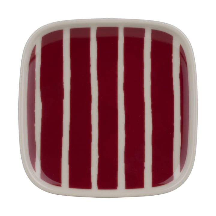 Piattino Piccolo 10x10 cm - Bordeaux - Marimekko