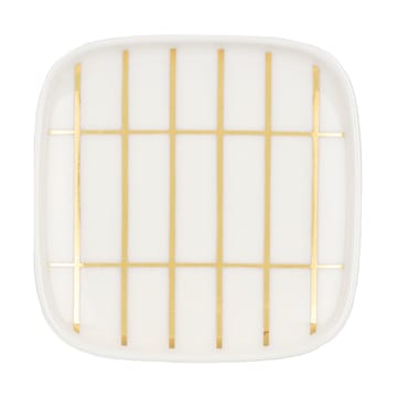 Piattino Tiiliskivi 10x10 cm - White-gold - Marimekko