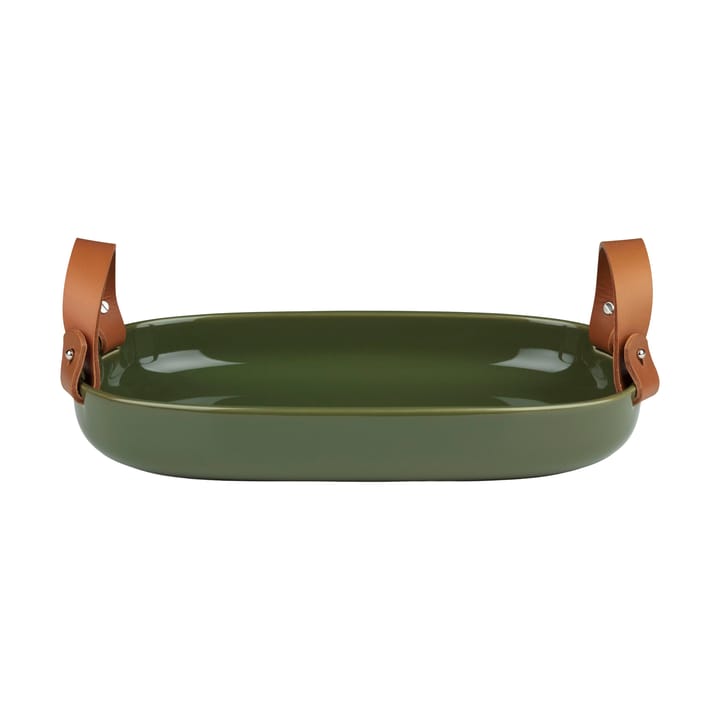 Piatto da portata Oiva 23x32 cm - Harvest green - Marimekko