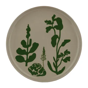 Piatto Elokuun Varjot Ø 20 cm - Terra-verde - Marimekko