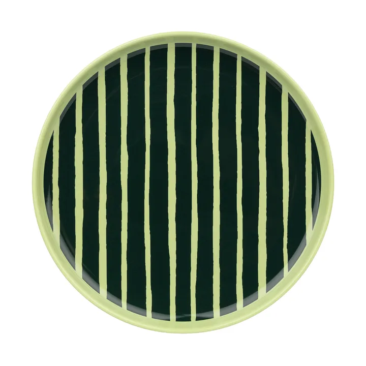 Piatto Marimekko Piccolo 20 cm - Pear-dark green - Marimekko