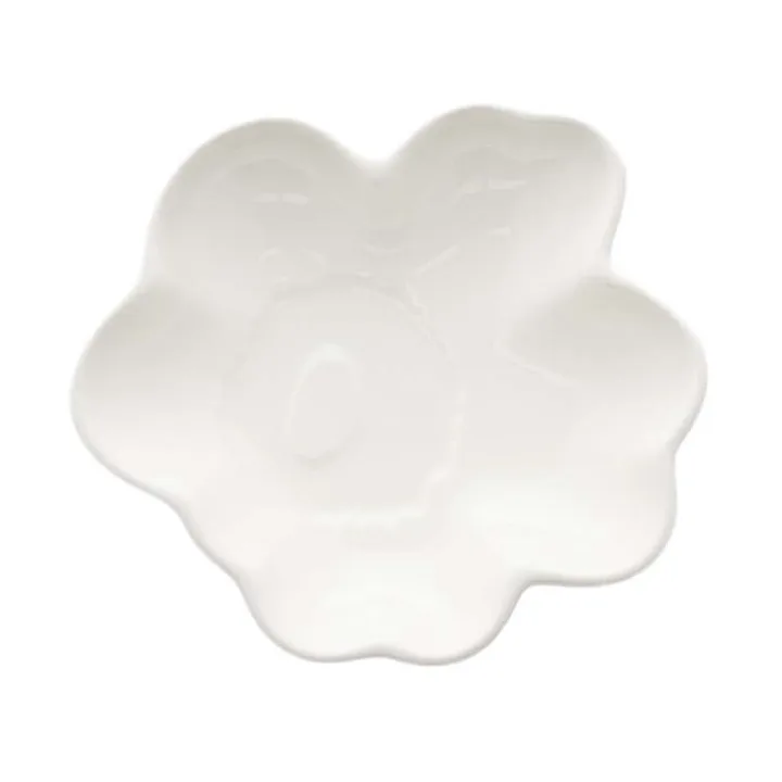 Piatto Marimekko Unikko 9 cm - Bianco - Marimekko