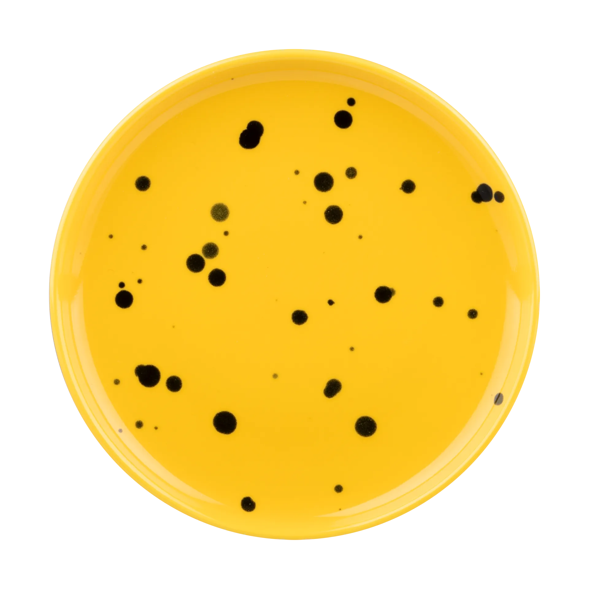 Piatto Oiva Ø13,5 cm, Giallo-nero Marimekko