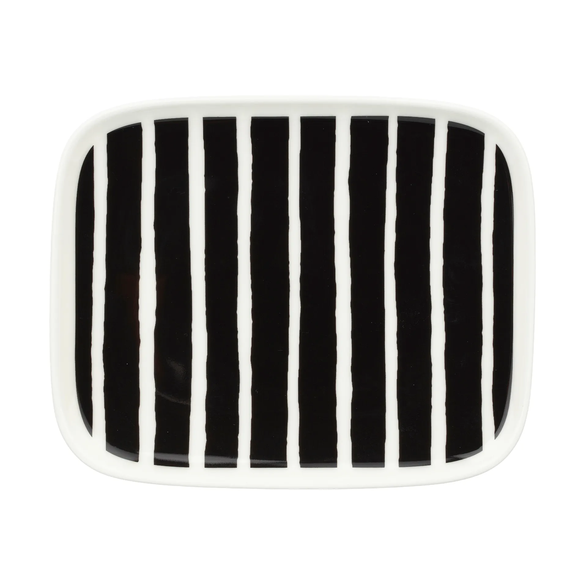 Piatto Oiva Piccolo 12x15 cm, Black-white Marimekko