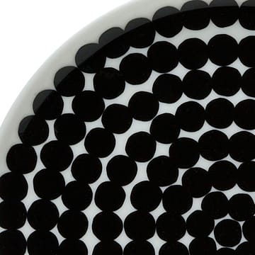 Piatto Räsymatto 20 cm - nero-bianco - Marimekko