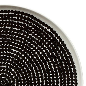 Piatto Räsymatto - bianco nero - Marimekko