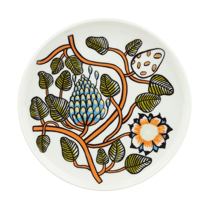 Piatto Tiara Ø20 cm - Bianco - Marimekko