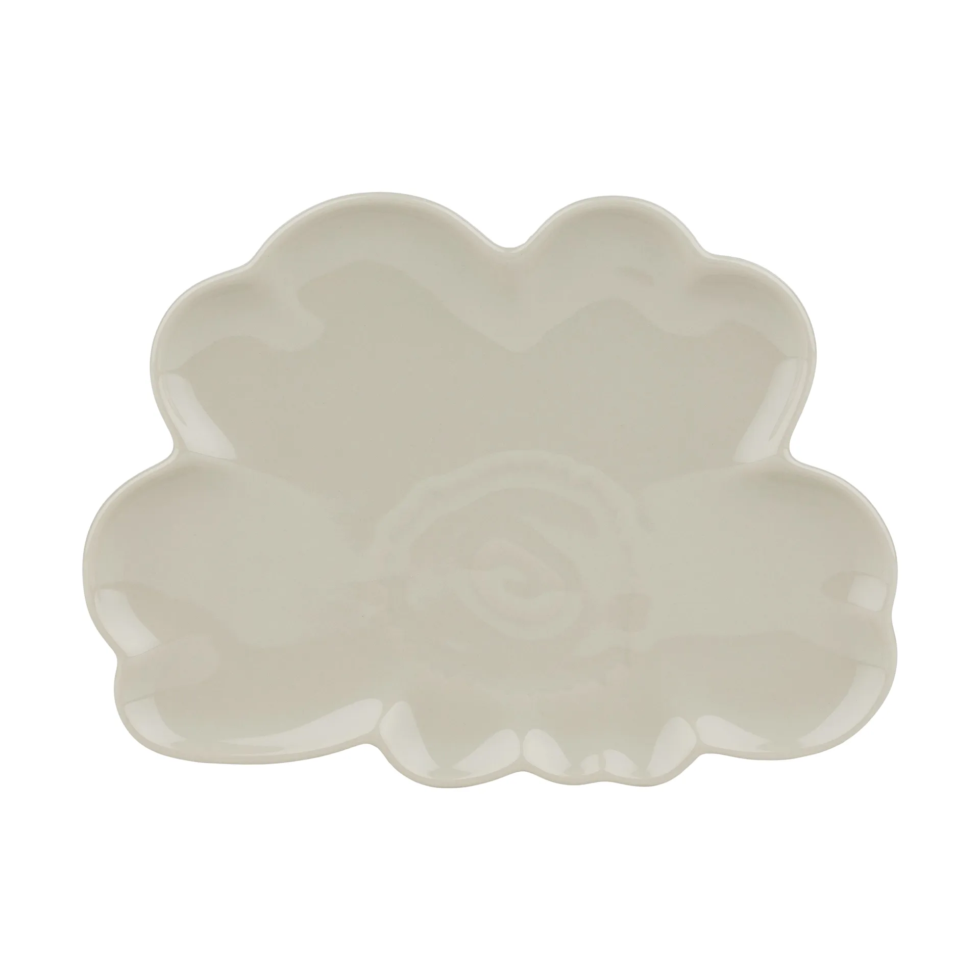 Piatto Unikko shape 19 cm, Stoneware Marimekko