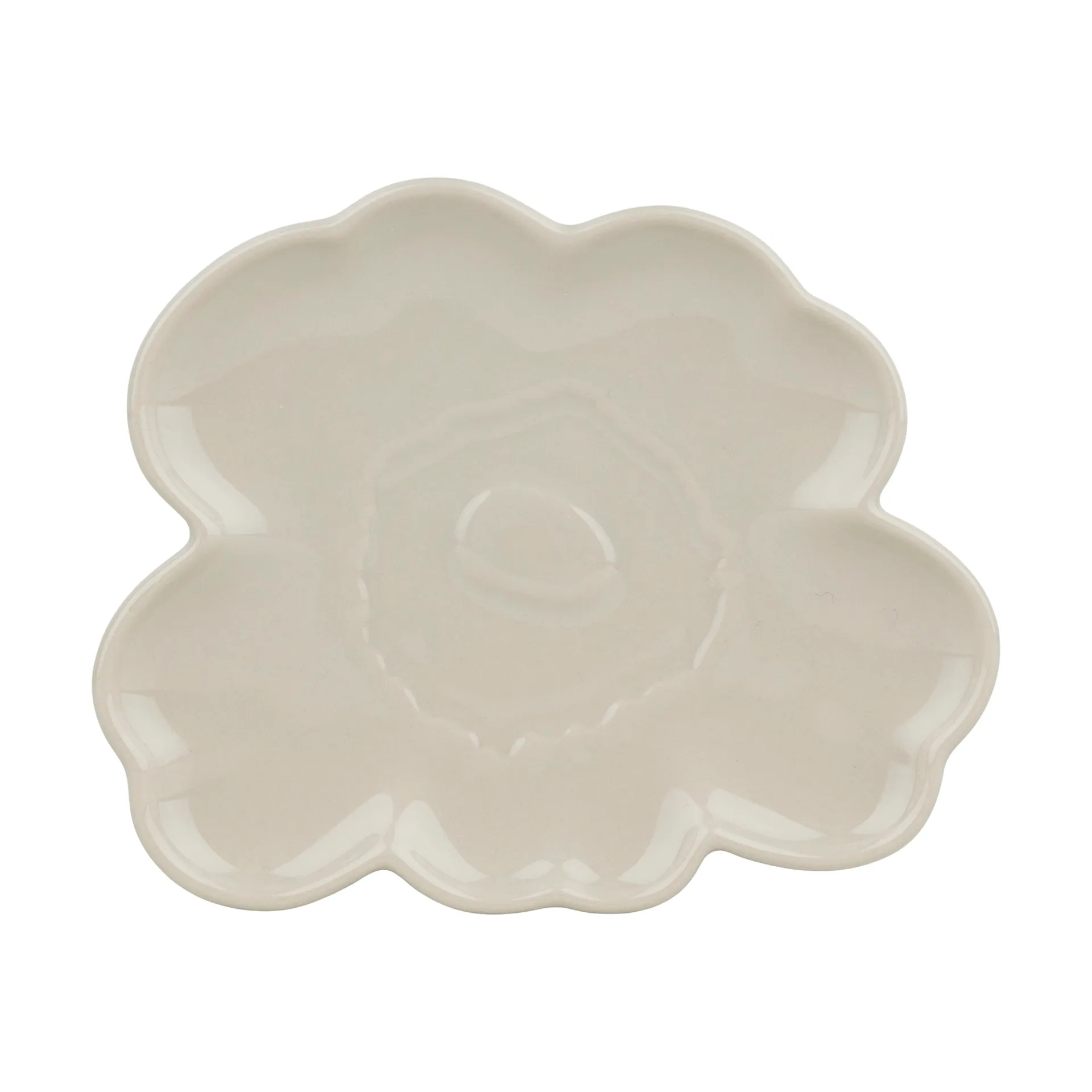 Piatto Unikko shape 19 cm, Stoneware Marimekko