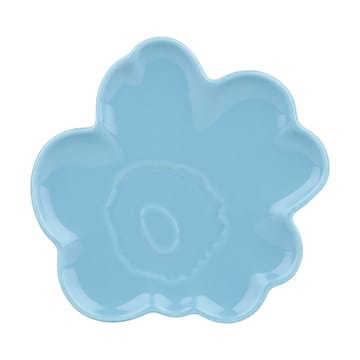 Piatto Unikko shape 2-pack - Non ti scordar di me, stoneware - Marimekko