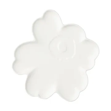 Piatto Unikko Shape 20 cm - Bianco - Marimekko