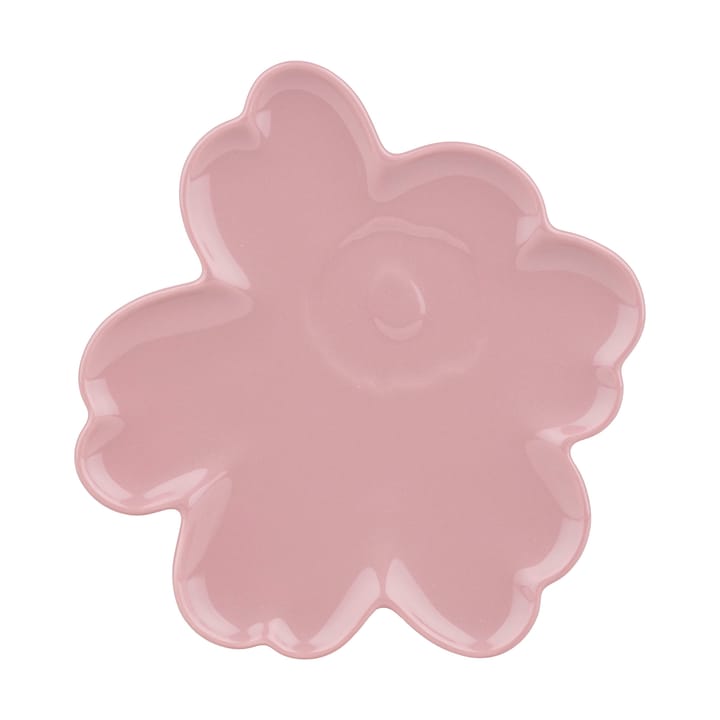 Piatto Unikko Shape 20 cm - Rosa - Marimekko
