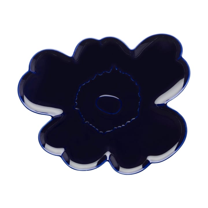 Piatto Unikko Shape 32 cm, Blue Marimekko