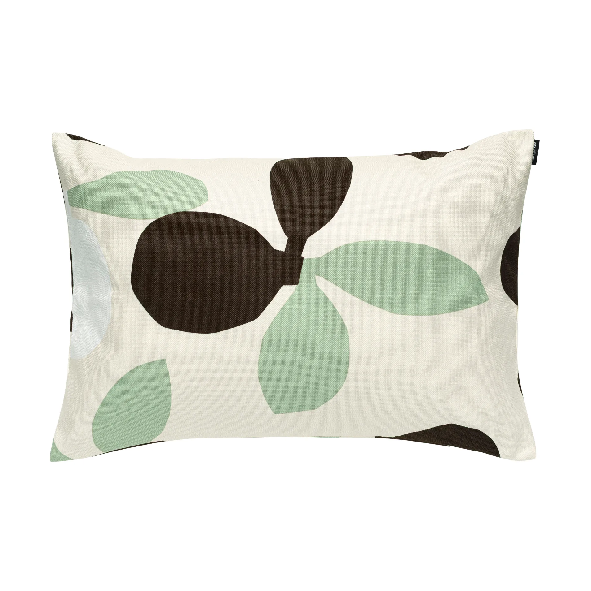 Pieni Omppo fodera per cuscino, Bianco, verde, 40x60 cm Marimekko