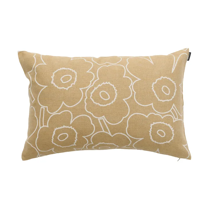 Pieni Piirto Unikko federa per cuscino - Straw-off white, 40x60 cm - Marimekko
