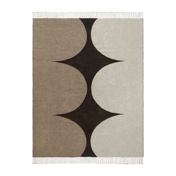 Plaid Härkä 170x130 cm - nero-marrone-beige - Marimekko
