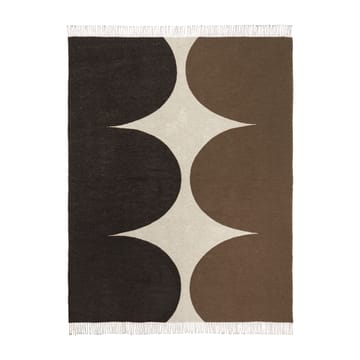 Plaid Härkä 170x130 cm - nero-marrone-beige - Marimekko