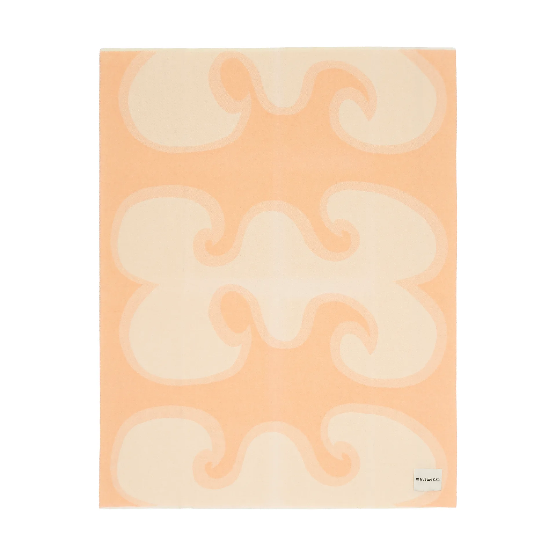 Plaid Marimekko Jokeri 130x170 cm, Powder-off white Marimekko