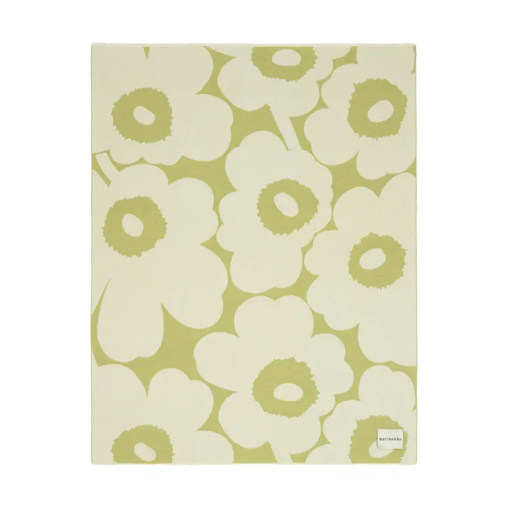Plaid Marimekko Unikko 130x170 cm - Pear-off white - Marimekko