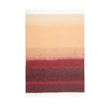 Plaid Selänne 130x170 cm - Bordeaux-avorio, pesca - Marimekko