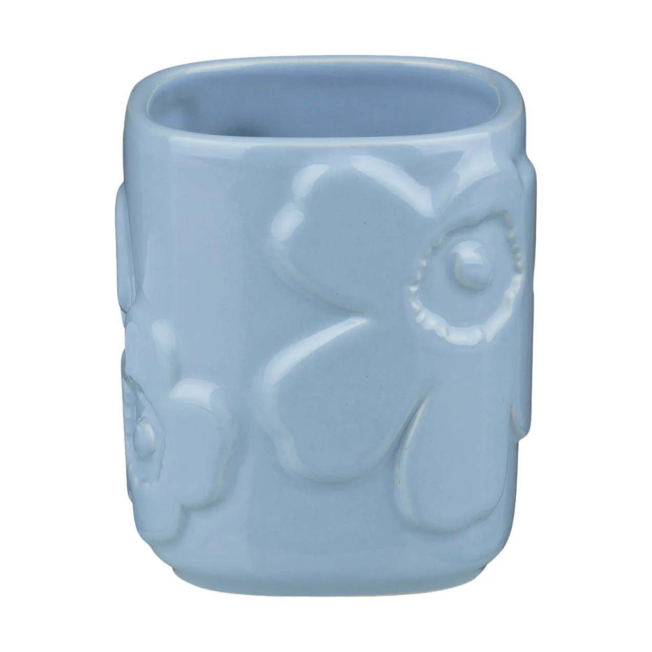 Portaspazzolino Marimekko Unikko, Blu Marimekko