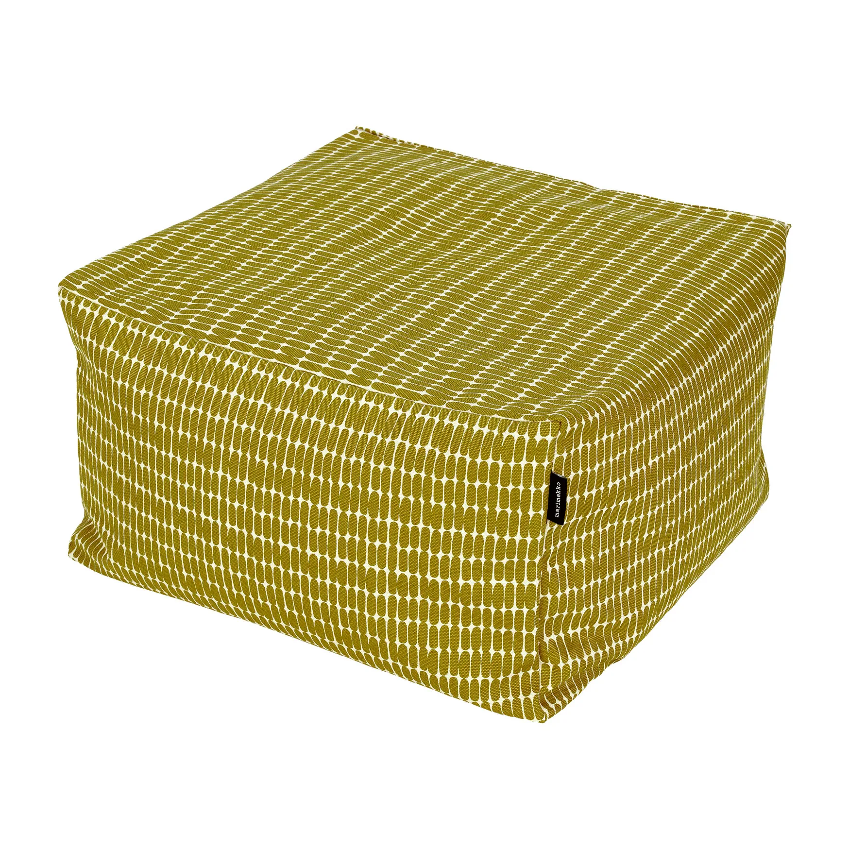 Pouf Alku, Linen-olive Marimekko