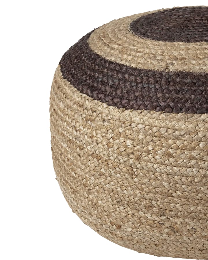Pouf in iuta Melooni, iuta, marrone scuro Marimekko