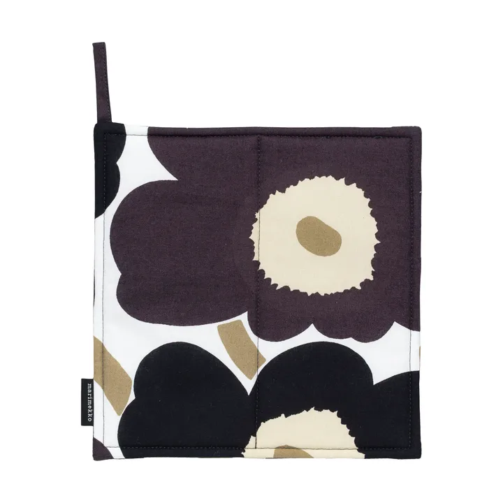 Presina Unikko Pieni 21,5x21,5 cm - White-dark grey-beige - Marimekko