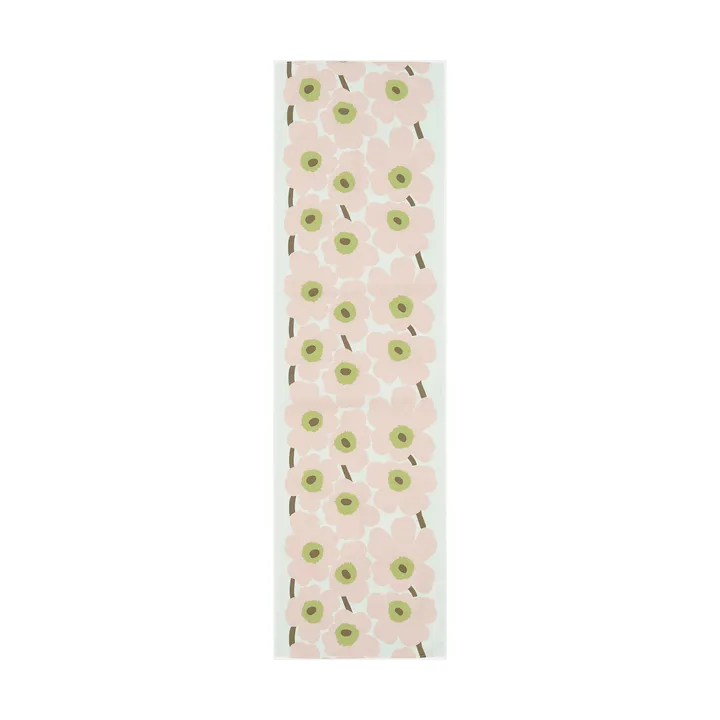Runner Marimekko Unikko 45x140 cm - Off white-pink-pear-sand - Marimekko