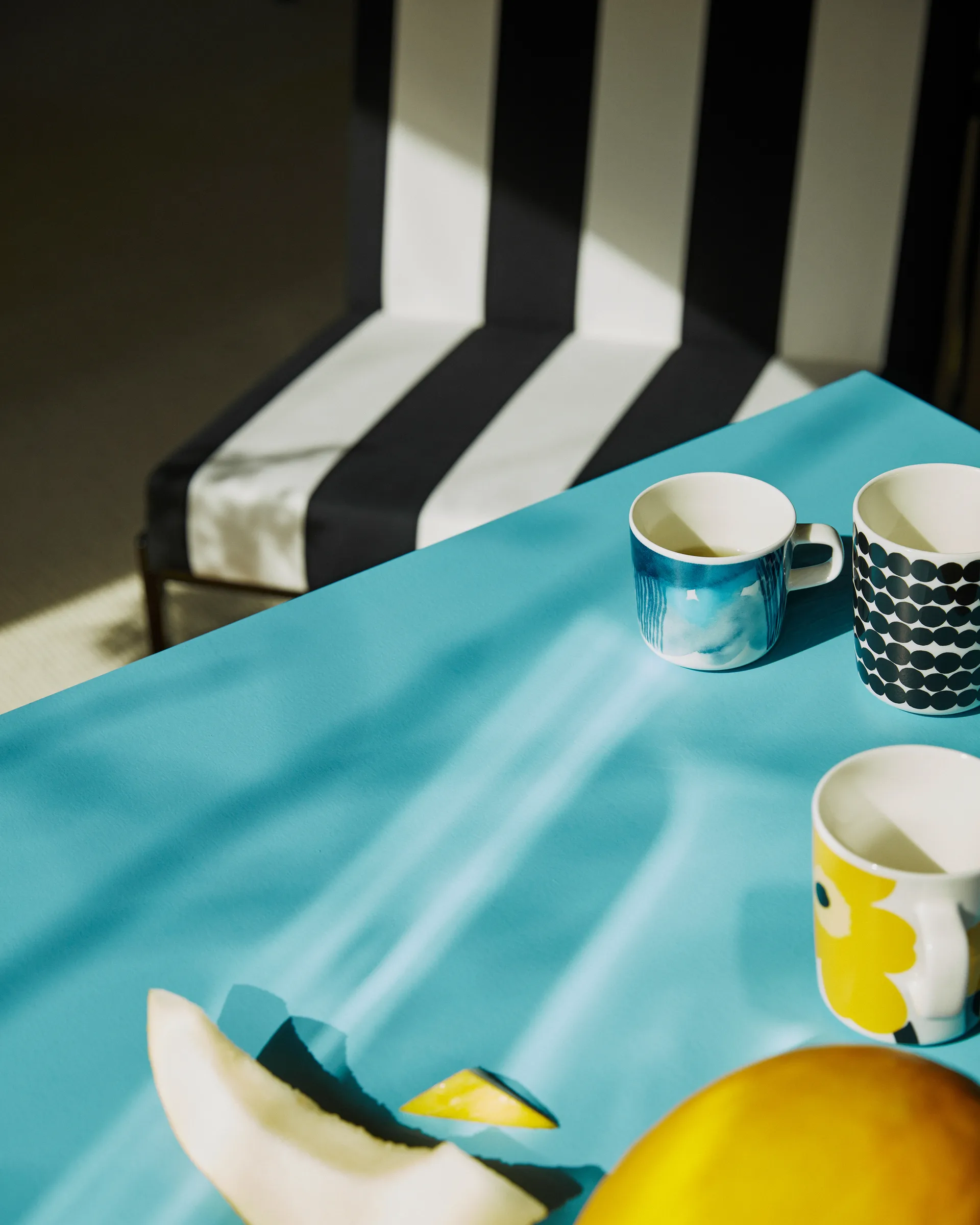 Set colazione Räsymmatto, Bianco-nero Marimekko