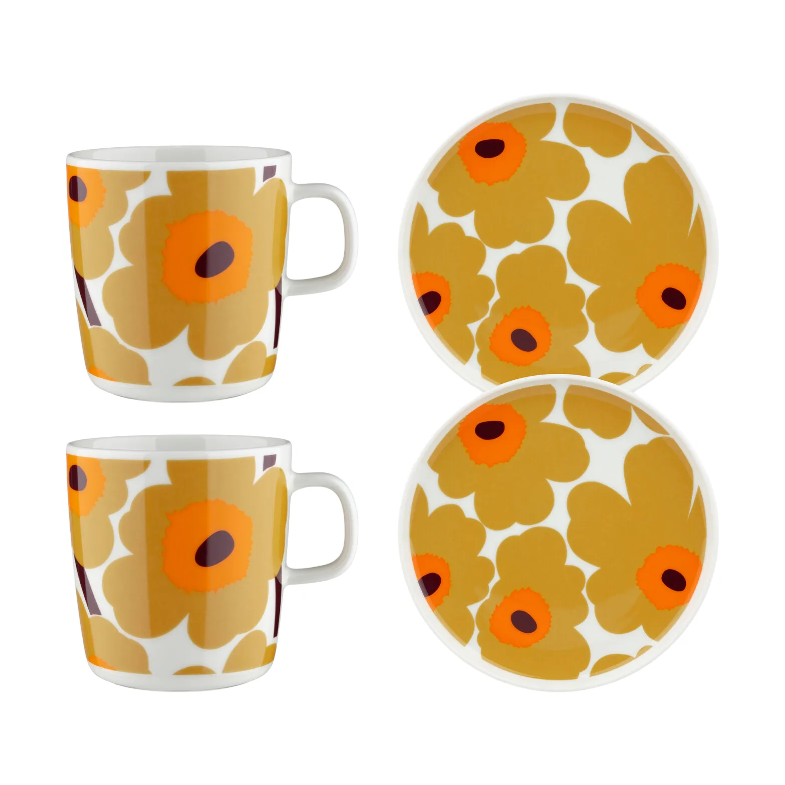 Set colazione Unikko, Beige Marimekko