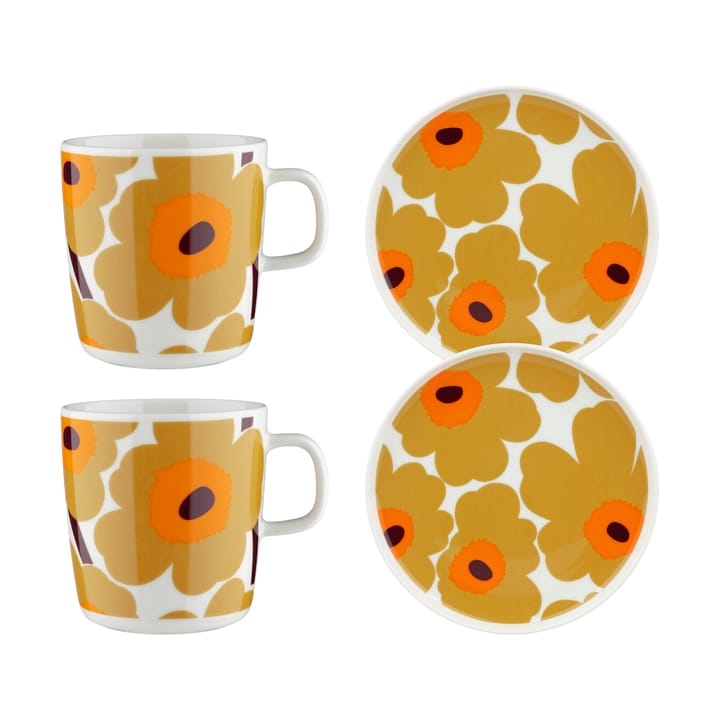 Set colazione Unikko - Beige - Marimekko