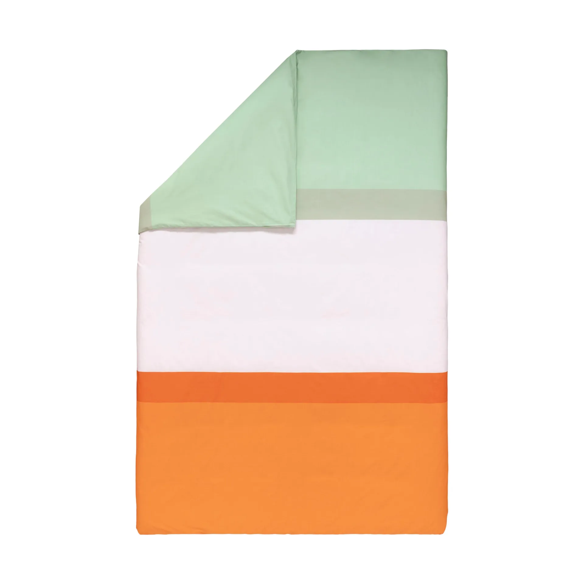 Set da letto Hennika 150x210 cm+50x60 cm, Arancio-rosa chiaro-salvia Marimekko