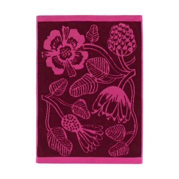 Set di asciugamani Tiara 2 pezzi - Bordeaux-rosa - Marimekko