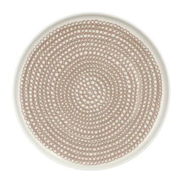 Siirtolapuutarha piatto piccolo Ø20 cm - White-clay - Marimekko