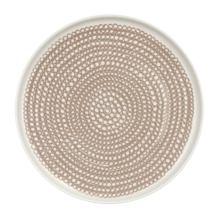 Siirtolapuutarha piatto piccolo Ø20 cm - White-clay - Marimekko