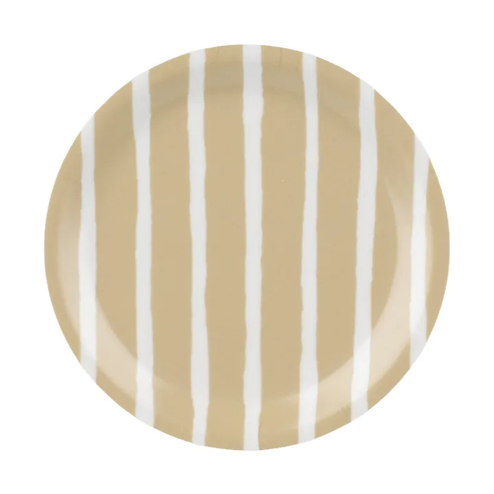 Sottobicchiere Piccolo - Bianco, sabbia Ø11 cm - Marimekko